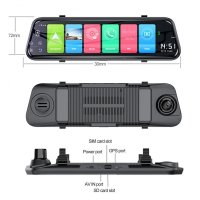 Camera Auto Dubla Tip Oglinda Techstar® Z9 Plus, Android 8.1, 4G si WiFi, 9.66" IPS Touch Full HD, Hotspot, ADAS, GPS - 2