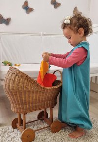 Sac de dormit cu picioruse KidsDecor 1 tog Blue Lagoon 100 cm - 4