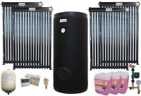 Sistem solar presurizat Fornello cu 60 tuburi Heat Pipe si Boiler 500 LT 2S - 1
