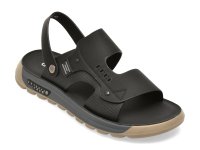 Sandale negre GRYXX 25095 din piele naturala pentru barbati - 1