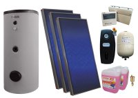 Sistem solar presurizat Sunsystem PK SL FP 2.0 cu Boiler Fornello Optima 300 LT - 1
