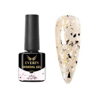 Everin Mineral 2, oja semipermanenta cu fulgi aurii si negri - 1