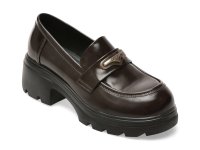 Mocasini maro GRYXX 1389 din piele naturala - 1