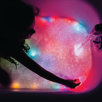 Jucarie senzoriala luminoasa de baie Sammy Glo Pal rosu - 5