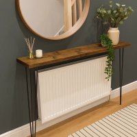 Masa de hol pentru suport calorifer, seria A-620, lemn, Homs, 115 x 19 x 85 cm - 1