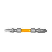 Set biti combinati PH2 + SL6 INGCO SDBIM21HL133 - 10 bucati pentru insurubari profesionale - 2
