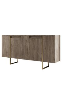 Consolă Luxe Nuc 160x35x80 cm - 7