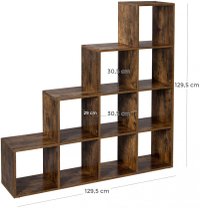 Biblioteca Vasagle, 129.5x129.5x29cm - 6
