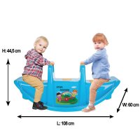 Balansoar Pilsan Star Seesaw Yellow pentru copii - siguranta si distractie - 2