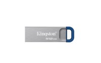 Kingston DataTraveler Kyson 512GB - Memorie USB 3.2 Argintie - 1