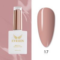 Oja Semipermanentă Everin Royal Collection 10 ml – 17 Nude Elegance | Bej Cald Elegant - 1