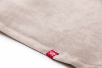 Paturica pufoasa de plus bej KidsDecor din polyester 120x150 cm - 3