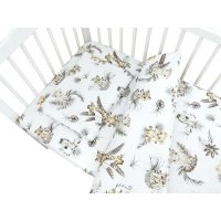 Lenjerie patut cu 5 piese MimiNu 120x60 cm din bumbac Savanna - 1