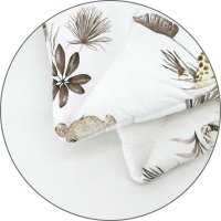 Lenjerie patut cu 5 piese MimiNu 120x60 cm din bumbac Savanna - 3
