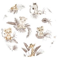 Lenjerie patut cu 5 piese MimiNu 120x60 cm din bumbac Savanna - 5