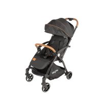 Carucior sport BabyTrold Skagen, negru, 6,7 kg, pliere automata, spatar reglabil in 3 pozitii, de la 6 luni, pana la 15 kg - 1