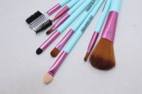 Set de 8 Pensule pentru Machiaj, Turcoaz - 3