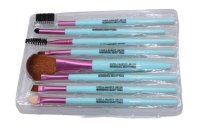 Set de 8 Pensule pentru Machiaj, Turcoaz - 6