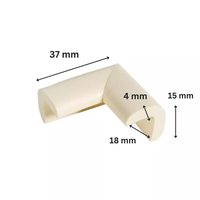 Protectie colturi Car Boy Safety 18x37x15x4mm Crem - 1