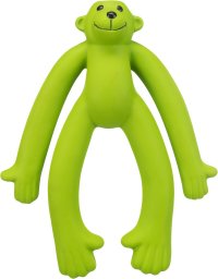 Jucarie Maimuta Latex cu Sunet 25 cm, diverse culori 35511 - 1