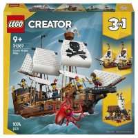 Lego Creator 3 in 1 - Corabie de pirati emblematica (31387) - 1