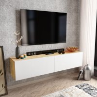 Comoda TV Poling - Alb, Sapphire - 1