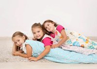 Sac de dormit copii 0.5 tog KidsDecor Ursi Polari din bumbac 85 cm - 1
