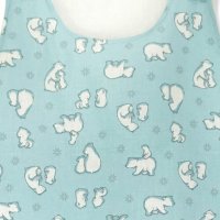 Sac de dormit copii 0.5 tog KidsDecor Ursi Polari din bumbac 85 cm - 4