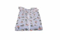 Kidsdecor Bunny Blue, sac de dormit cu picioruse, 1 tog, 70 cm - 2