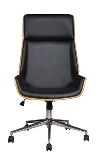 Scaun de birou directorial US116 Calisto, negru, 60x65x111-118 cm - 5
