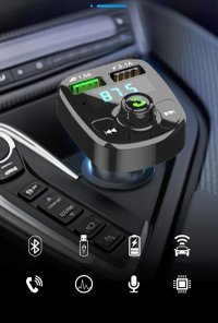 Modulator FM Bluetooth MRG MCS10, Handsfree, MP3 WMA, USB 3.1A, Display - 3