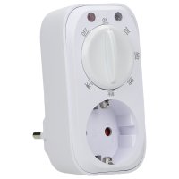 Priza programabila mecanic ORNO OR-PRE-445GS, Schuko, 3680 W, 16A, IP20, senzor crepuscular, 4 moduri de lucru, alb - 4