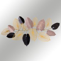 Tablou metalic Furize Multicolor 120x7x61 cm - 7