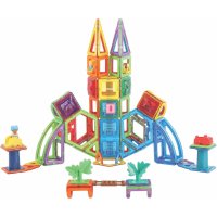 Joc de Constructie Magnetic Magformers - Master Craft Set - Gigantic, 162 piese - 2