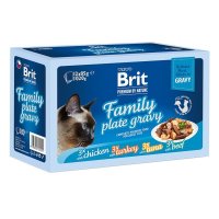 Brit Cat MPK Delicate Family plate in Gravy, 12 x 85 g - 1