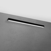 Aplica LED Pinne Negru 4000K - 118x6x6 cm - 2