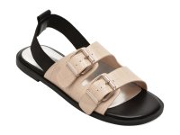 Sandale GRYXX bej, H5693, din piele naturala - 1