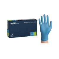 Manusi Nitril Nepudrate EasyCare 100 Buc Marime L Albastru - Everin - 1