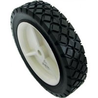 Roata pentru masina de tuns gazon, 203 x 45 mm, interior 12,7 mm - 1