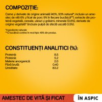 PEDIGREE Vită în Aspic pentru Câini, Hrană Umedă XS-XL, 100g - 5