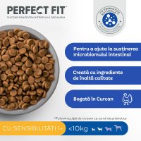PERFECT FIT Sensitive 1+ Hrană Uscată pentru Câini cu Curcan, XS-S, 1.4kg - 5