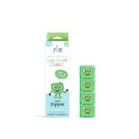 Jucarie senzoriala luminoasa de baie Pippa Glo Cube verde - 6