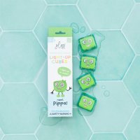 Jucarie senzoriala luminoasa de baie Pippa Glo Cube verde - 5