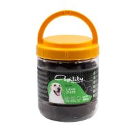 AGILITY Chipsuri, XS-XL, Miel, găletușa recompense câini, 500g - 2
