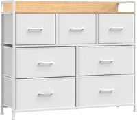 Dulap de depozitare, Songmics, Natural-Alb, 98x28.5x85 cm - 2