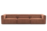 Canapea Extensibilă 5 locuri ZANETTO, cu 3 lăzi depozitare, 340x103x70 cm - 1