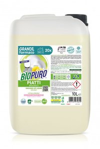 Detergent pentru vase hipoalergen ecologic 10l Biopuro - 1