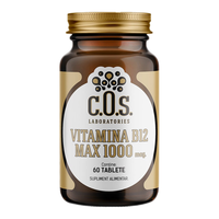 Vitamina B12 MAX 1000mcg, 60 tablete, COS Laboratories - 1