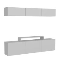 Comoda TV Line - Alb - 4