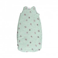 Sac de dormit de iarna 95 cm bumbac ranforce Friends Green - 1